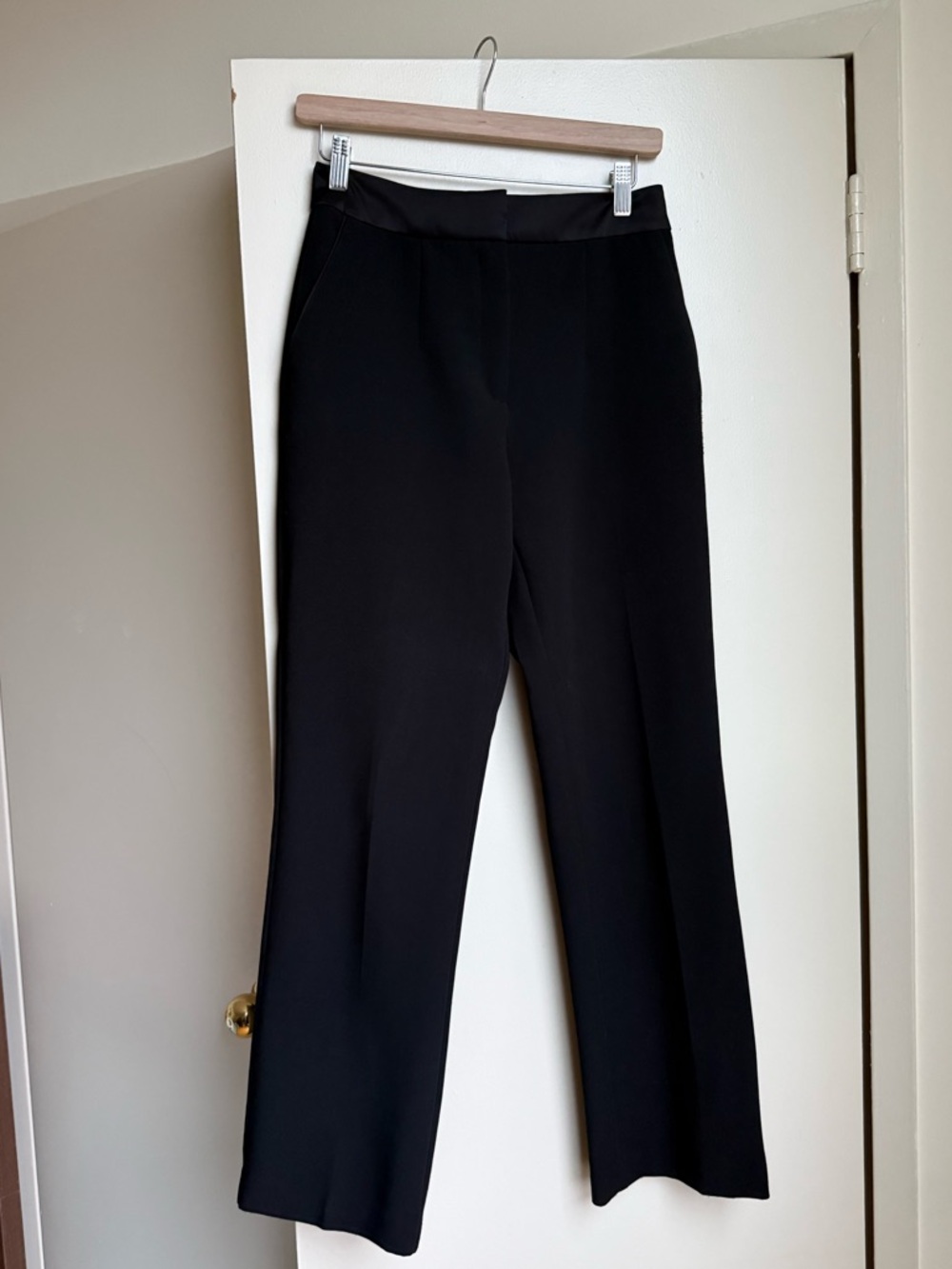 Dynamite Black Straight-Leg Women's Trousers
